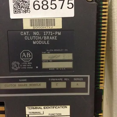 USED ALLEN BRADLEY 1771-PM SER A