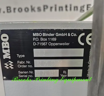 USED 2008 MBO Z2