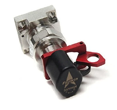 Fujikin Inc FUSDBL-21L-6.35-APY Surface Mount 2-Port 1-1/8" Diaphragm Valve [New]