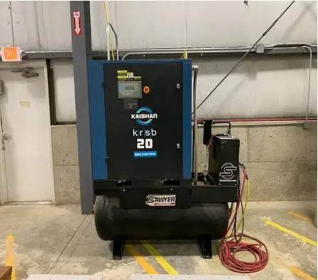 Used 2020 KAISHAN KAISHAN KRSB/7-20-125 20 HP Rotary Screw & Sliding Vane Air Compressors Georgia US | iBiD Machinery #1348414