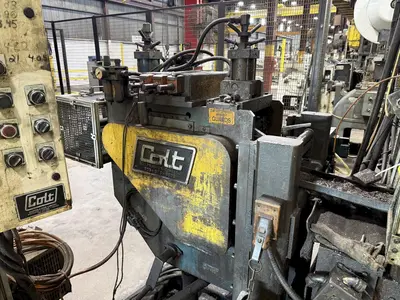 12" WIDE COLT AUTOMATION MODEL #CERFS 25 12 STRAIGHTENER SERVO FEEDER & REXROTH CONTROLS: YOBRO #24290