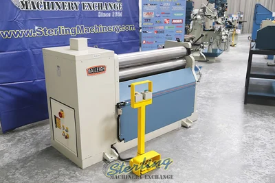 New | in-Stock BAILEIGH PR-403 Plate Bending Rolls including Pinch California US | Sterling Machinery Exchange #1465799