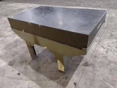 60" X 36" X 8" CHALLENGE GRANITE TABLE: STOCK #22834