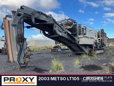 Used 2003 METSO LT105 Jaw Crushers Washington US | Proxy Equipment #1385210