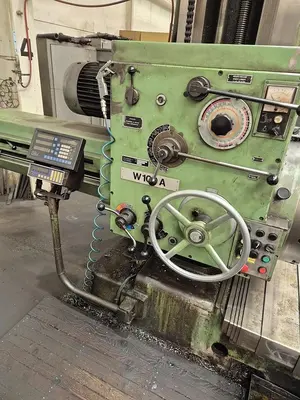Used 1998 TOS W 100 A Horizontal Table Type Boring Mills CZ | Amaron s.r.o. #1056603