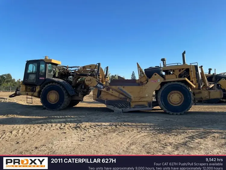 Used 2011 CATERPILLAR 627H Scrapers Louisiana US | Proxy Equipment #1379931