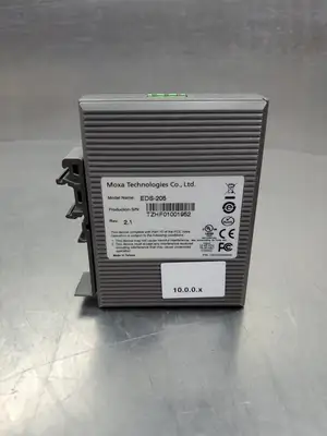 USED Moxa EDS-205 5-Port Management Ethernet Switch, Rev 2.1