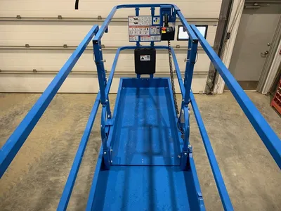 New | in-Stock 2026 GENIE GS-3232 E-DRIVE ELECTRIC SCISSOR LIFT Scissor Lifters Alberta CA | Adcock Equipment #1417629