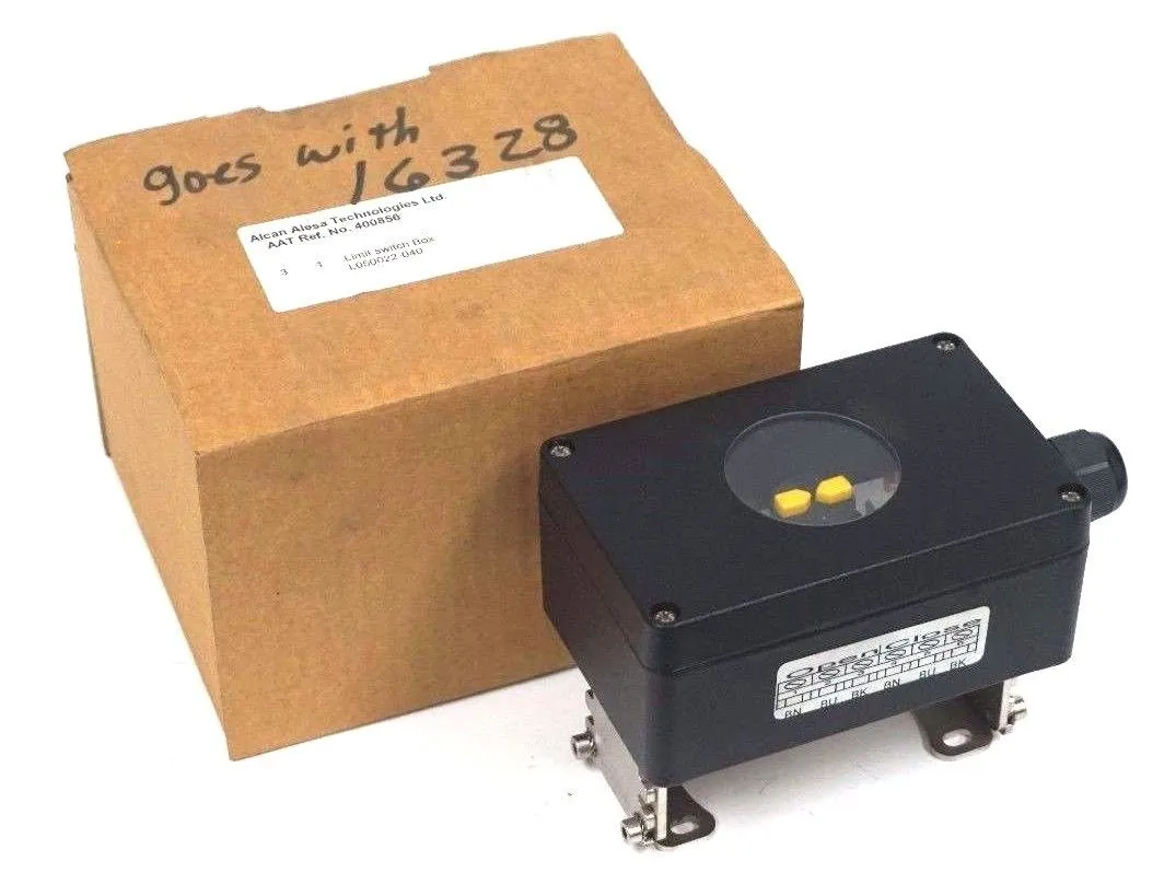 NEW ALCAN ALESA L050022-040 LIMIT SWITCH BOX L050022040