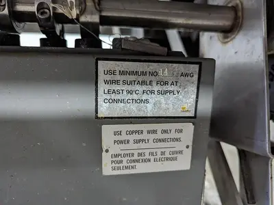 USED 1997 MARKET FORGE INDUSTRIES 40-STGM-L