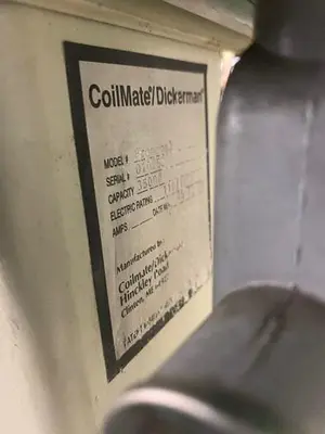 5901-580 CoilMate Presspal Pallet Decoiler, 36″ Platform, Capacity 3500