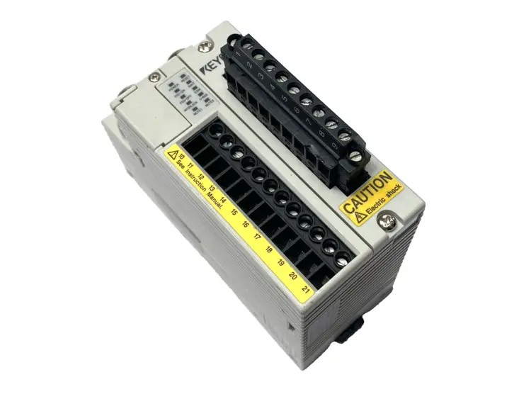 Used KEYENCE Safety Relay Terminal 24VDC BROKEN SCREW MOUNTS Relays & Switches Michigan US | Maverick Industrial Sales #1395618