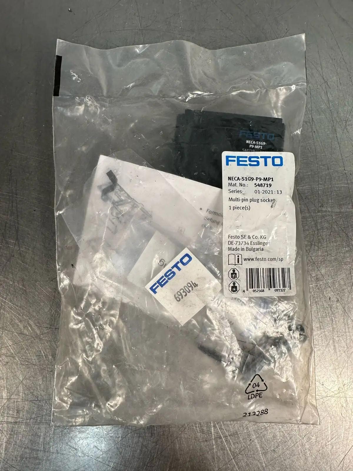Festo NECA-S1G9-P9-MP1 Connector REV. 01 (7.4.3)