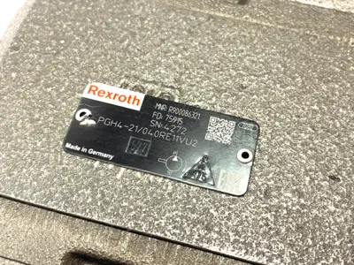 PGH4-21/040RE11VU2, R900086321, PGH3-22/013RR07VU2, R900961557 | Bosch Rexroth PGH4-21/040RE11VU2 R900086321, PGH3-22/013RR07VU2 R900961557 - Used