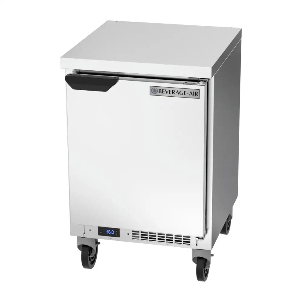 Beverage-Air WTR20HC-FLT 20" Worktop Refrigerator W/ (1) Section, 115v