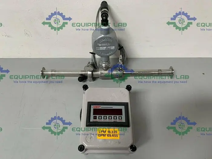 Used SPONSLER SP714 EXPLOSION PROOF AMPLIFIER W/ 21" TURBINE FLOW METER Flowmeters California US | Equipment Lab #486916