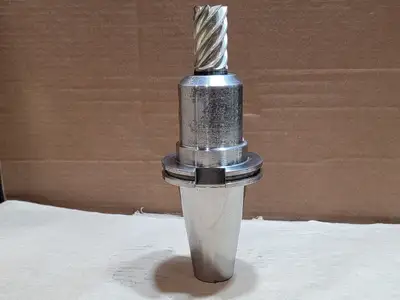 CAT50 1 1/4" Endmill Tool Holder 4" w/ Cutter