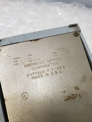 AMERICAN OPTICAL TRANSFORMER MODEL 365