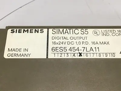 USED SIEMENS 6ES5 454-7LA11