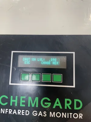 MSA K10358755510001 Chemgard Infrared Gas Monitor 100-240 V 50/60 HZ 1PH @1A