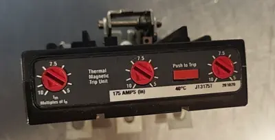 UL Listed E 7819 Circuit Breaker Trip Unit Thermal Magnetic (BIN 3.5.1)