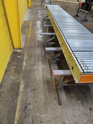 Used INTELLIGRATED LIVE ROLLER CONVEYOR - V-BELT Roller Conveyors Wisconsin US | Packer City Sales #1297862