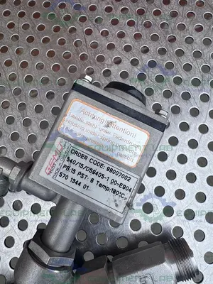 USED GEMU 540/15/D59405-1 PNEUMATIC VALVE ACTUATOR W/ NORGREN R05-200-RNEA REGULATOR