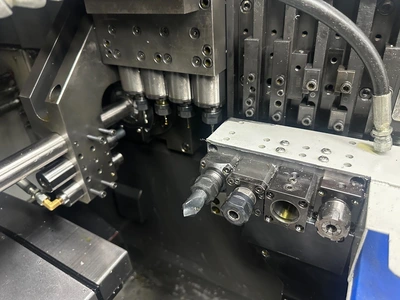 2014 HANWHA XD32H Swiss Type Automatic Screw Machines | SNL Machine Trader LLC (20)