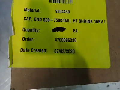 Used RAYCHEM HVES1523D Seals & Gaskets | HGR 24 #749323