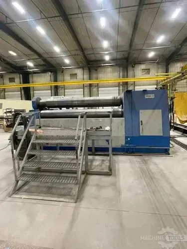 Used 2008 BIRLIK MAKINA HSM-4 Plate Bending Rolls including Pinch Arizona US | KD Machinery #711552