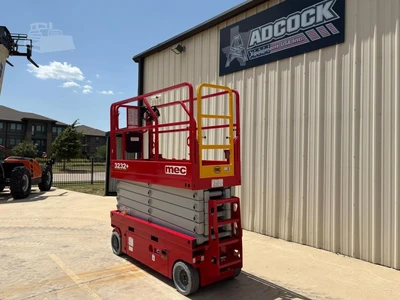 New | in-Stock 2026 MEC 3232+ Scissor Lifters Texas US | Adcock Equipment USA #1524567