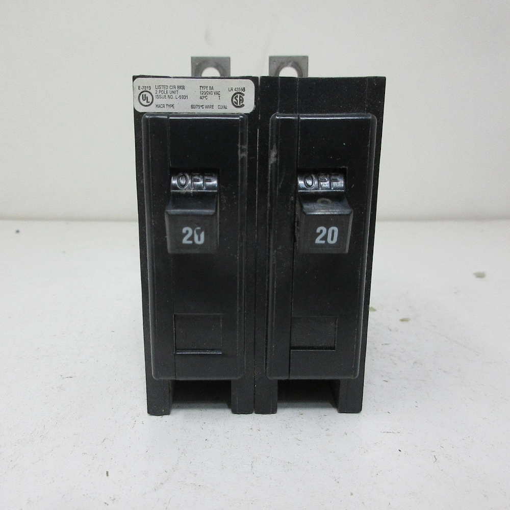 Westinghouse BAB 20 Amp Breaker