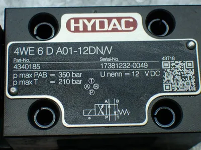 Used HYDAC 4WE6DA0112DN/V Valves/Fittings | HGR 24 #732952