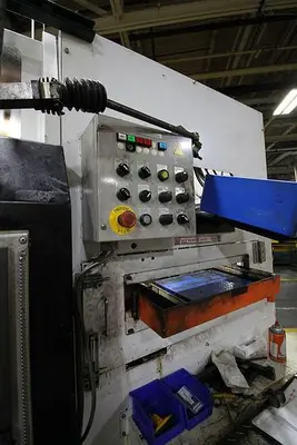 Used FUJI ANS-320TTS TWIN TURRET CNC LATHE WITH ROBOT LOAD/UNLOAD AND STOCKER TABLES CNC Lathes | Harbor Machinery Inc. #1283333