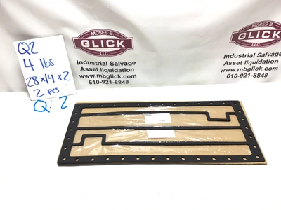 Curtiss Wright 1000116075 Gasket CFCU Motor Cooler EPDM Duro 1/8″ Thick(2 pck)