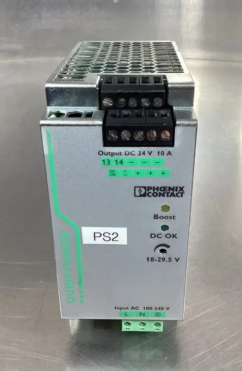 Used Phoenix Contact PHOENIX CONTACT QUINT-PS/1AC/24DC/10 PLC Processors | Palmetto Automation #1154419