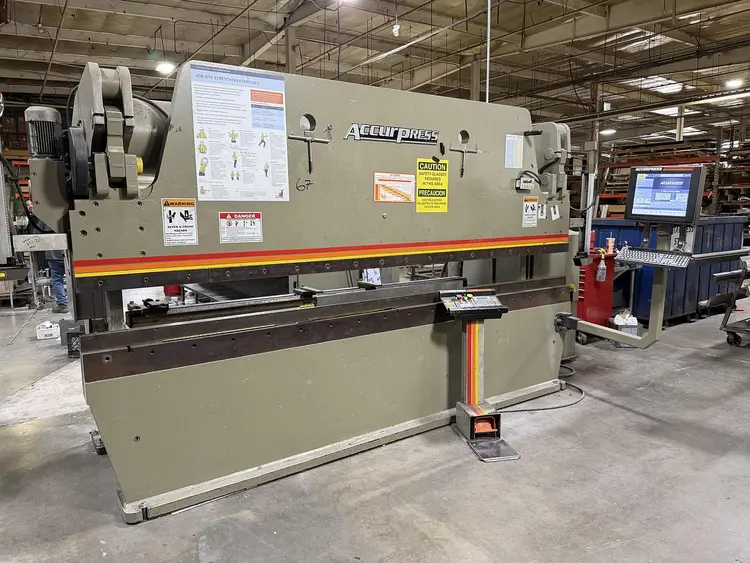 Used ACCURPRESS 717512 Press Brakes California US | MANUFACTURING SOLUTIONS #389285
