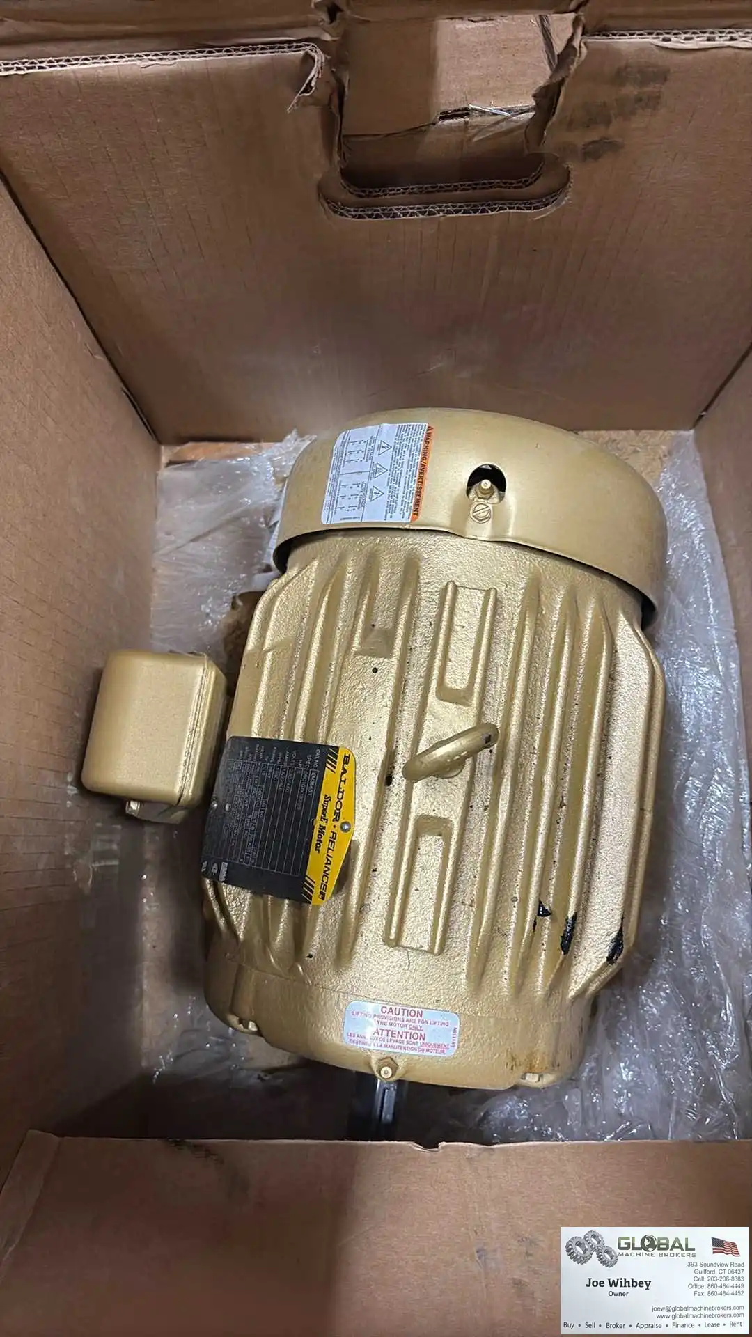 Baldor EM3665T General Purpose AC Motor 5HP 3ph 230/460v