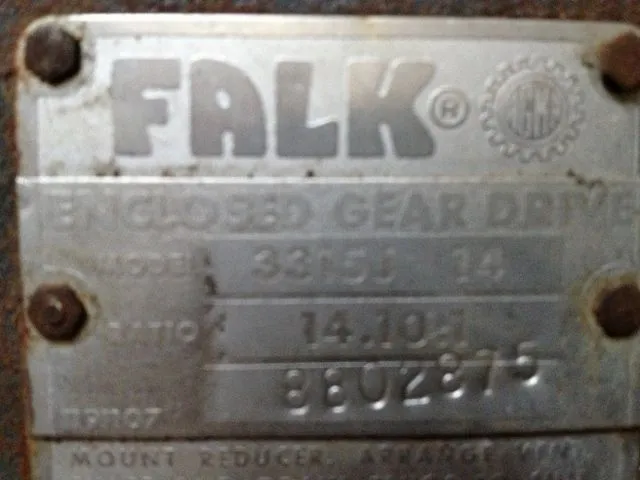 Used Falk 3315J-14 Gearboxes Minnesota US | Peak Machinery, Inc. #288951