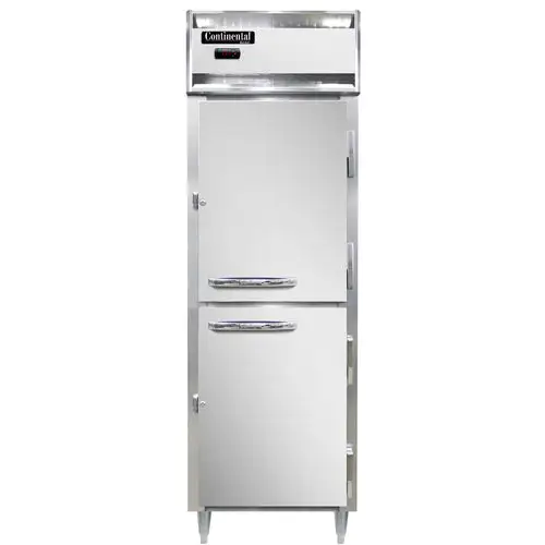 Continental DL1W-SA-HD Full Height Insulated Heated Cabinet W/ (15) Pan Capacity, 208-230v/1ph