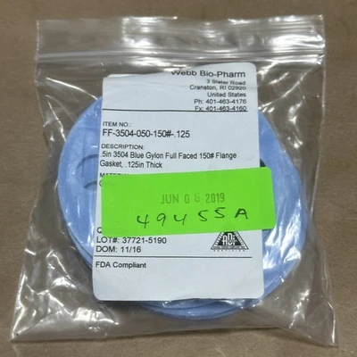 NEW Garlock FF-3504-050-150#-.125