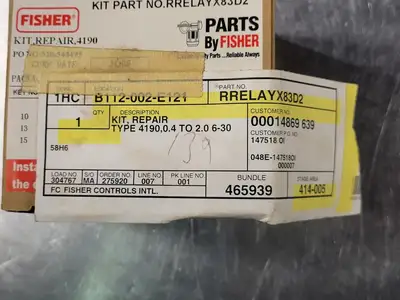 NEW FISHER RRELAYX83D2