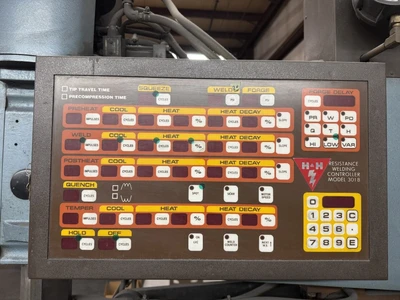 H & H, spot welder, under power & running
