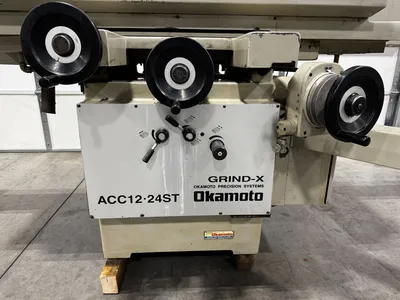 2005 OKAMOTO ACC-12-24ST Reciprocating Surface Grinders | Machine Tool Emporium (4)