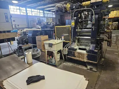 WATERBURY FARREL 12" x 20" 2 HIGH ROLLING MILL (14550) ROLLING MILLS, 2-HI | Machinery International LLC (7)