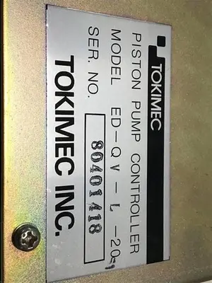 USED TOKIMEC ED-QV-L-20S1