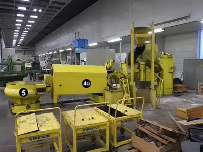 USED ROSLER ROTOFINISH DEBURRING/WASHING/DRYING