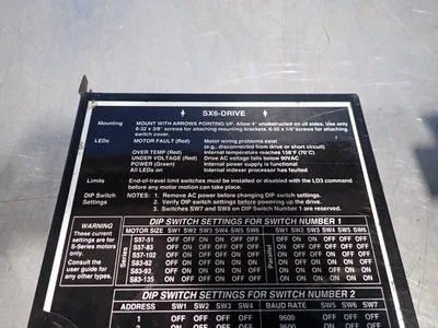 Used PARKER COMPUMOTOR SX6DRIVE Motor Controllers Ohio US | HGR 24 #878553