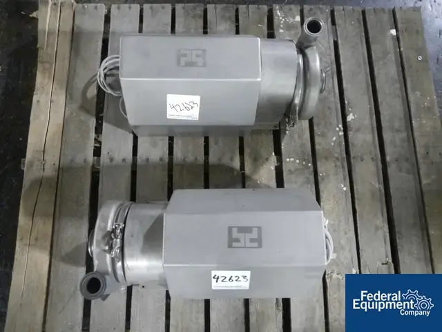 Used Pierre Guerin 2" x 1.5" Pierre Guerin Pumps, S/S, 2.2 kW (2) Pumps Ohio US | Federal Equipment Company #125577