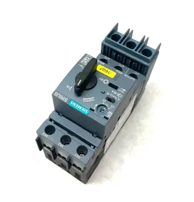 USED SIEMENS SIRIUS MOTOR PROTECTOR CIRCUIT BREAKER FRAME SIZE S00 5A